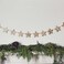 Wood Star Garland 2m