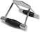 Sky Land Unisex Adult Triceps Deluxe Double D Shaped Press Down Bar With Rubber Handgrips - Em-9234-R, Black/Chrome, 18 X 17 X 13.5 Cm