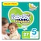 Babyjoy Compressed Diamond Pad Diapers Size 5 Junior 14-25kg 27 Diapers