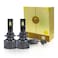 Tobys TF150 H7 2 Pieces 300W/Pair Original Tested LED Headlight Bulb Assembly 30000 Lumens 150W/Piece Xtreme Bright With Color Temperature 6500K