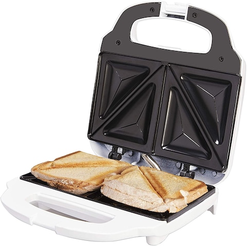 Sharp 2 Slice 700W Non Stick Sandwich Maker Kz-Su11-W3 White