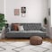 In House Nutella 2 In 1 Sofabed Velvet Upholstered - Grey