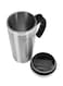 Royalford Travel Mug Silver/White 470ml