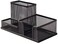 Generic Desk Organizer Metal Mesh Black