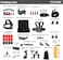 DMK Power Coopic Action Camera Accessories Kit 58-In-1 Compatible With Gopro Max Gopro Hero 8 7 6 5 4 3+ 3 2 1 Black Sj4000/ Sj5000/ Sj6000 Dji Osmo Action Lightdow