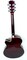 Mike Music 40inch Acoustic EQ slim Guitar with bag and strap (40EQ slim, sunburst glossy)