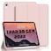 HYX New iPad 10th Generation Case 10.9 Inch 2022 with Pencil Holder, Soft TPU Back Smart Trifold Stand Case Cover For 2022 iPad 10th Gen 10.9 inch, Pink