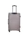 Parajohn 3-Piece Hard Side ABS Luggage Trolley Set 20/24/28 Inch, Champagne