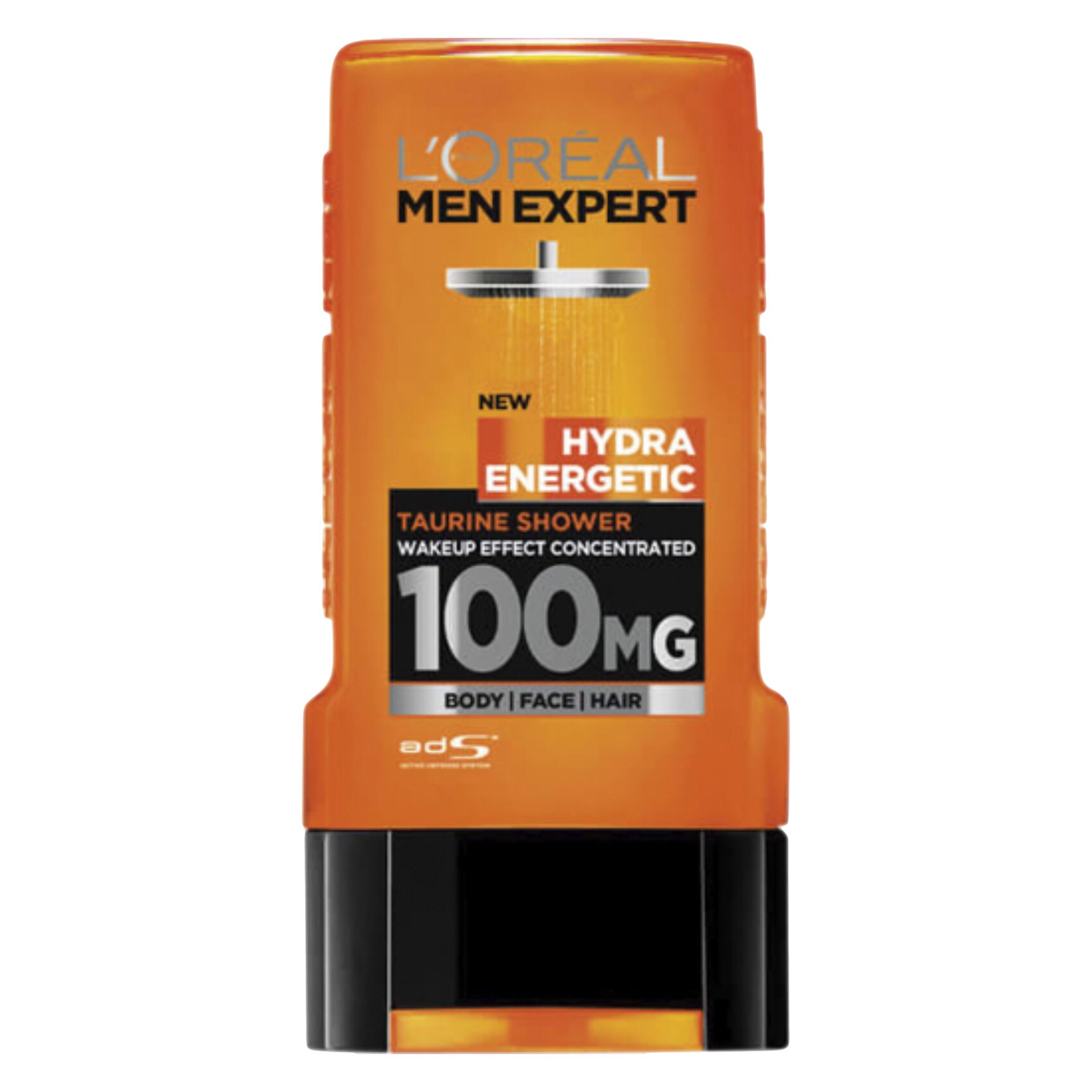 L'Oréal Paris For Men Hydra Energetic Gesichtswaschgel – Mit Vitamin C & Guarana | Für Frische, Gereinigte Haut