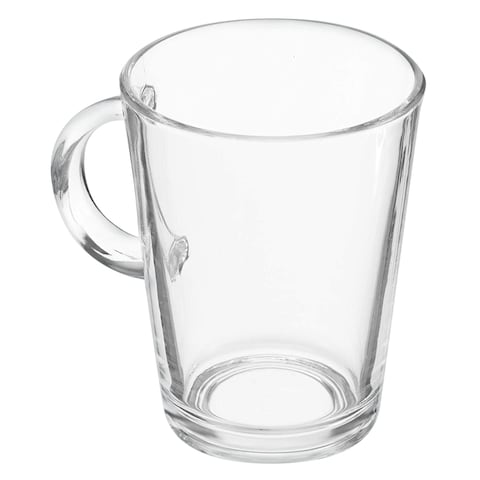 Pasabahce Tea Glass And Saucer Tribeca 4 Pieces Clear