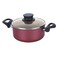 Tramontina Nonstick Aluminum Casserole With Lid Red 22cm