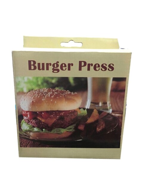 Burger Press Meat Pressing Tool Silver/Black