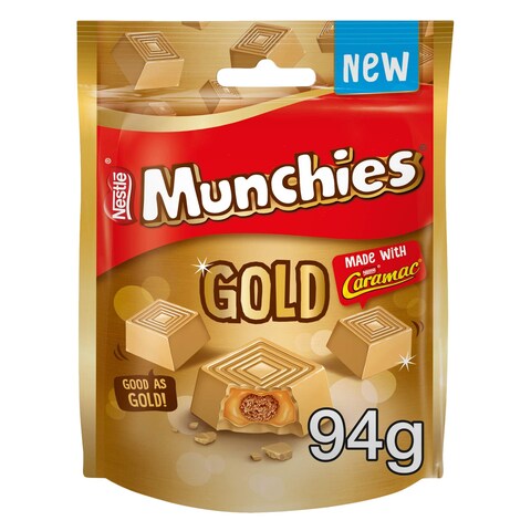 Nestle Munchies Gold Caramel Flavour Chocolate 94g