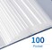 Lavish 100-Pocket File Folder Display Book Plastic A4 Sheet Paper Document Holder
