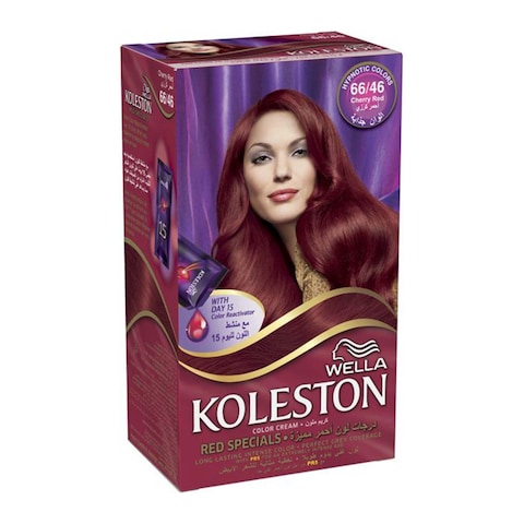 Wella Koleston Hair Color Cream 66/46 Cherry Red