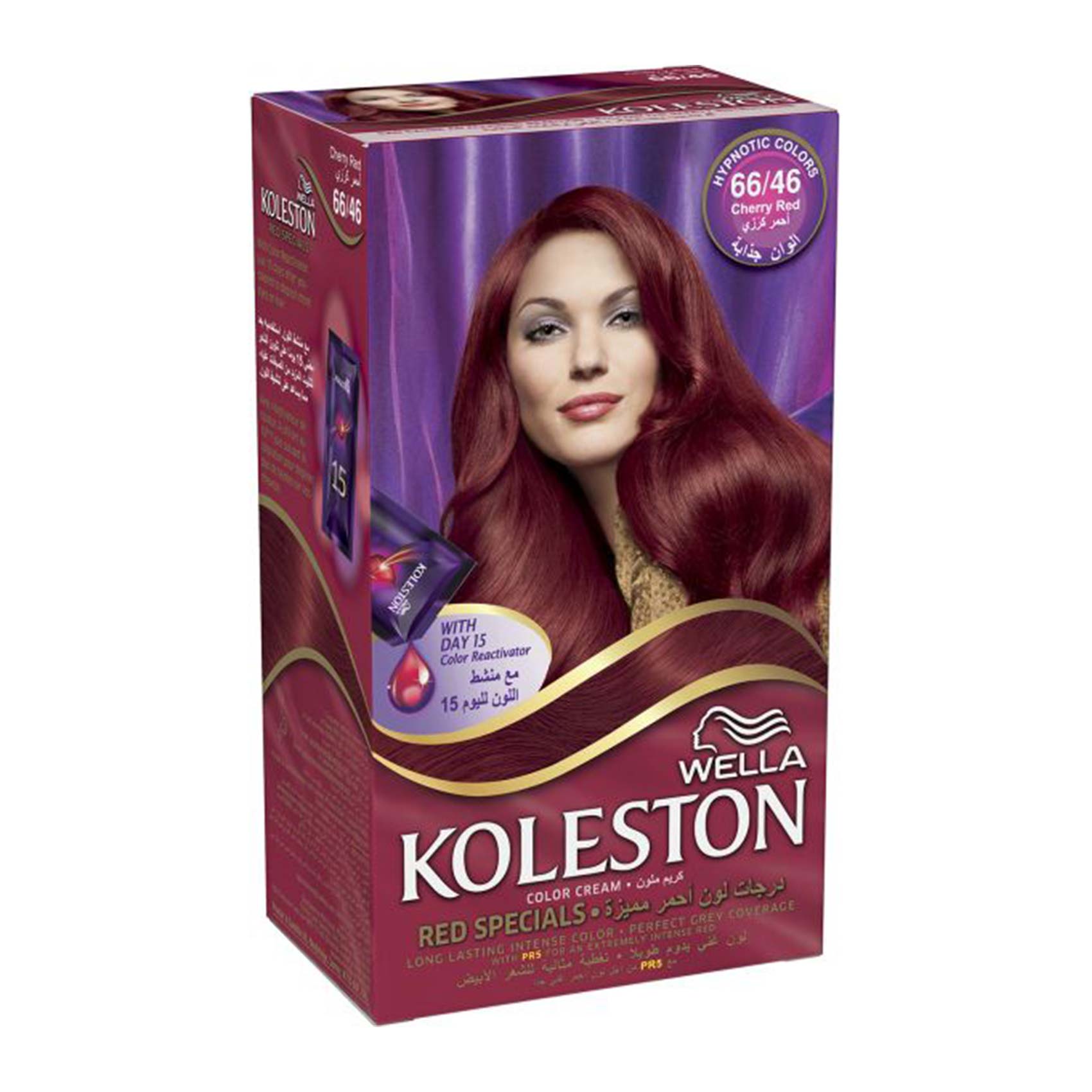 Wella Koleston Hair Color Cream 66/46 Cherry Red