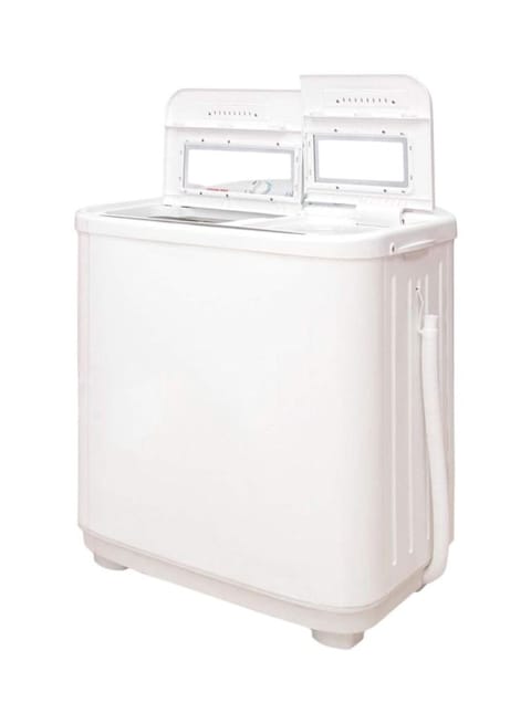 Nikai Semi Automatic Top Loading Washing Machine 7Kg NWM700SPN White (Installation not Included)