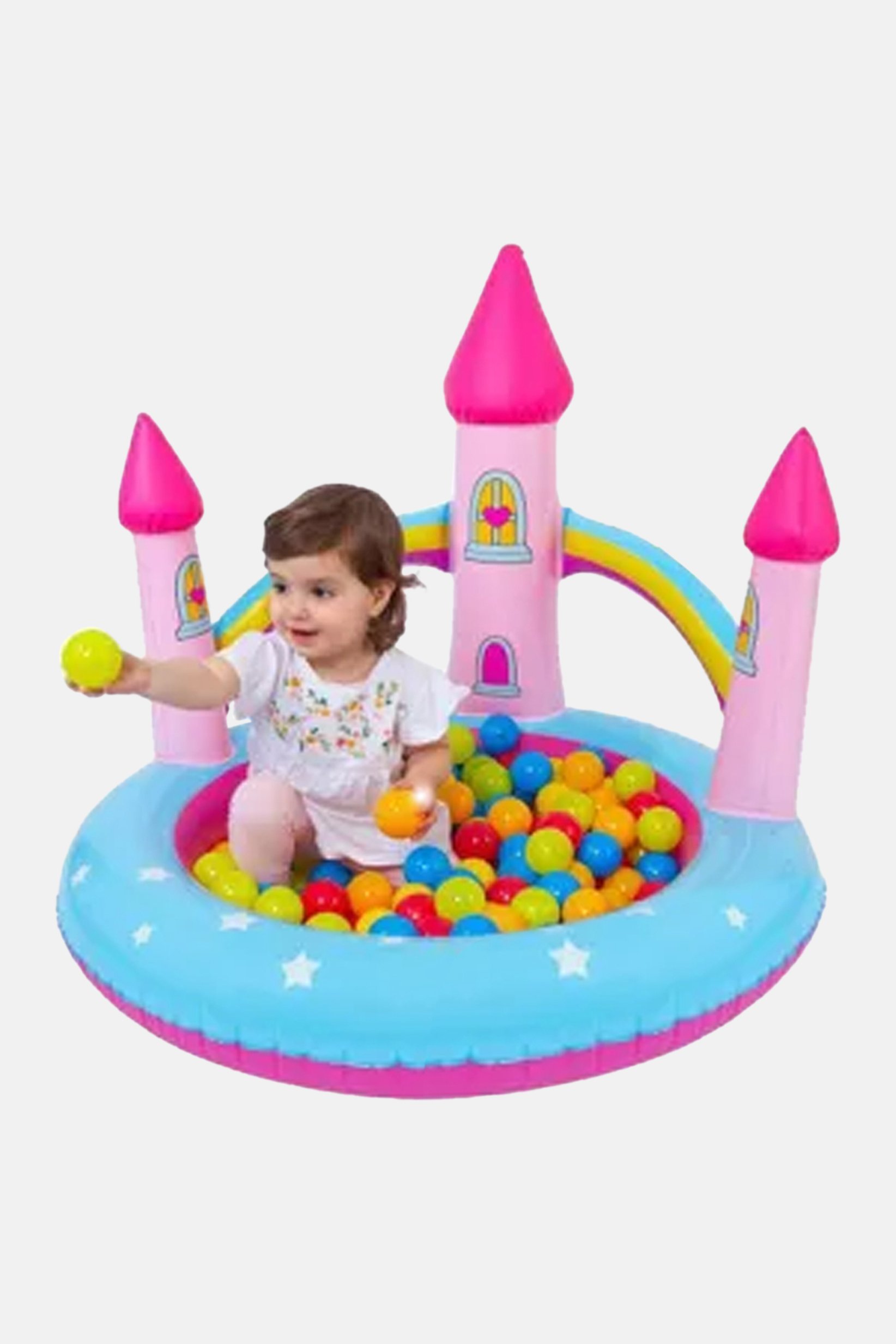 Splash Buddies Princess Castle Ball Pit, Pink Combo