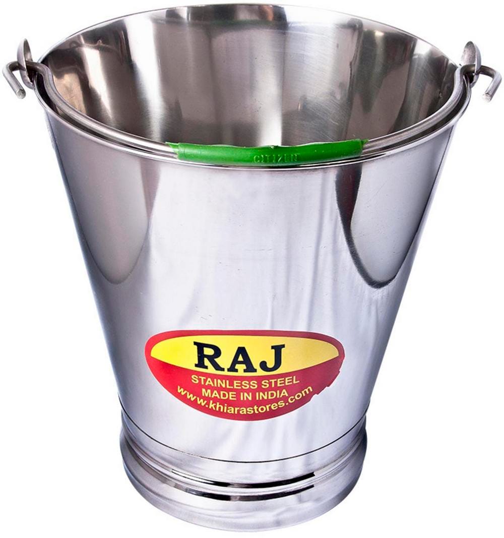 Buy Raj - Steel Bucket (3.5Ltr) - SB0000 Online | Carrefour UAE