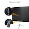 Generic-72 inches Projector Screen with Tripod Stand 16:9 Portable Projection Screen 4K 3D Projector Movies Screen for Home Office Indoor Outdoor Use