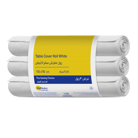 My Choice Table Cover Roll - 15 Sheets - 2+1 Rolls