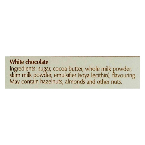 Lindt Lindor Swiss Classic White Chocolate With Almond Brittle 100g