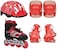 Top Gear TG 9006 Skate Shoes With Protection Set, Red