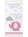 Umbrellaphants Pink Plastic Tablecover