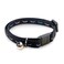 Dogness Cat Collar Black Floral