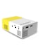 Generic QVGA LCD Projector 600 Lumens - US Plug YG-300 White/Yellow