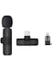 Generic K8 Wireless Collar Mic Type C To iPhone Microphone