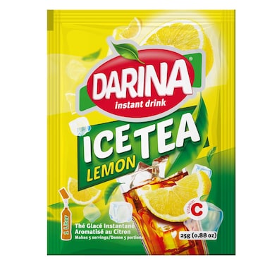Darina Instant Powder Drink Ice Tea Lemon 25GR