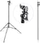 COOPIC 13feet/390cm Two Way Rotatable Aluminum Adjustable Tripod Boom Light Stand with Sandbag for Studio Photography Video