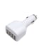 Generic - 4-Port USB Car Charger White