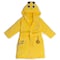 Milk&amp;Moo Buzzy Bee Toddler Robe, Kids Robe, 100% Cotton Kids Bathrobe, Ultra Soft and Absorbent Hooded Bathrobe for Girls and Boys, Yellow Color, Suitable for 2-4 Years