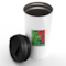Loud Universe - Hulk Avengers White Travel Tumbler Hulk Smash Retro Comic Hulk Stainless Steel Tumbler with Black Sip Lid