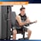 Marshal Fitness Multifunctional Home Gym Station for Total Body Training Dual Function Home Gym with Cover -150LBS-MF-9944-1