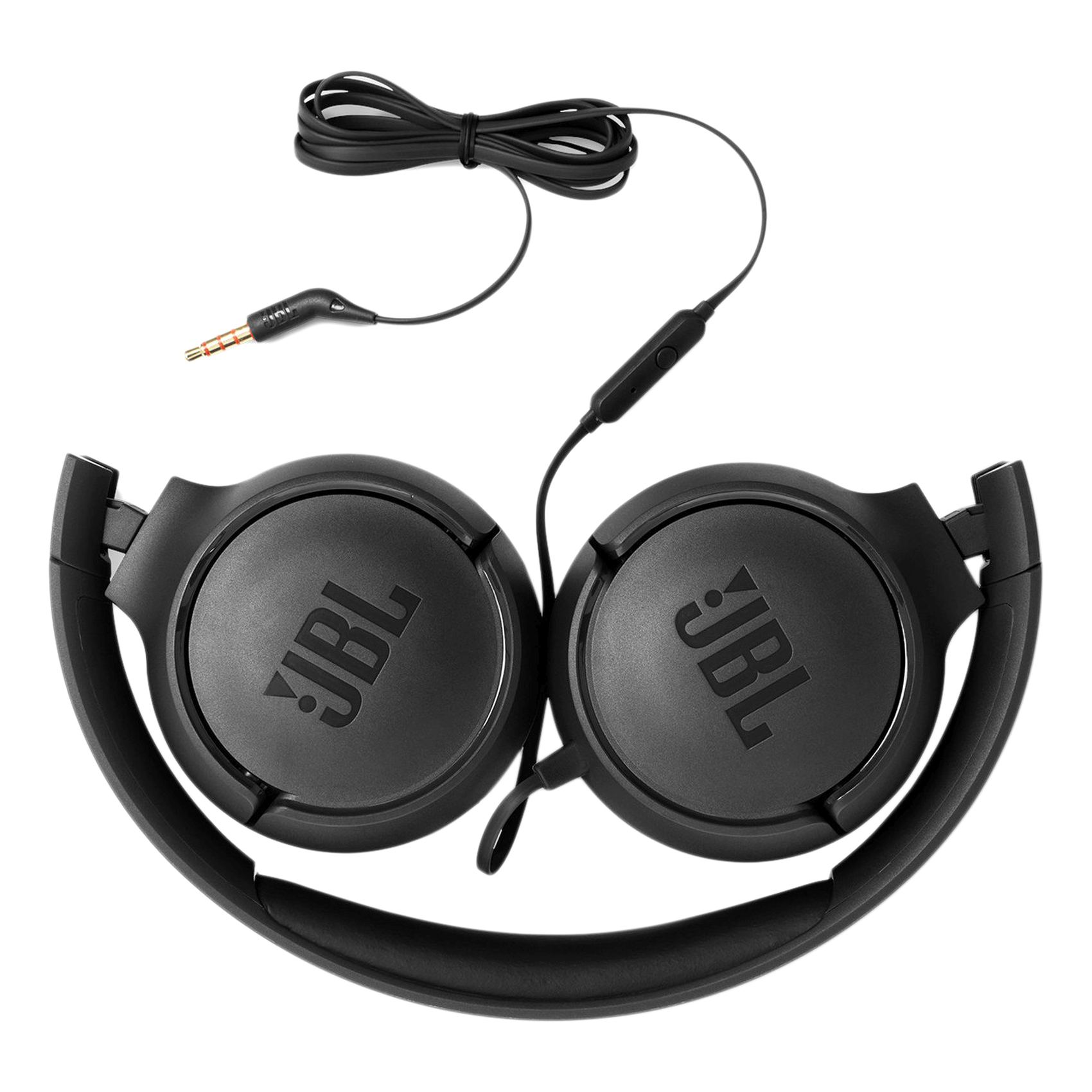 JBL Tune 500 Wired Headphone With Deep Pure Bass Sound Black