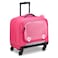 Delsey Horizontal 4 Wheeled School Bag BTS22 Pink 15.6inch