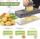 Generic Vegetable Cutter Cube Cutter Vegetable Chopper Vegetable Slicer Suitable For Grating Slices 14 In 1 Multifunctional Cutter Cucumber Slicer Fruit Cutter Potato Cutter