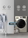 Bompani BO5283BI8500SS Silver Washer/Dryer, 8kg Front Load Washer &amp; 6kg Dryer Combo, BLCD Inverter Motor, Electromagnetic Lock, 16+3 Programs For Efficient, Stylish, Warranty-Backed Performance