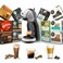 Nescaf&eacute; Dolce Gusto Mini Me Automatic Coffee Machine Black &amp; Grey With 12 Boxes Different Flavors of Dolce Gusto Capsules
