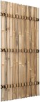 Egardenkart&reg; Premium Half Split Bamboo Panel Fence - Natural and Sustainable Outdoor Privacy Screen (H240xL100, Natural)