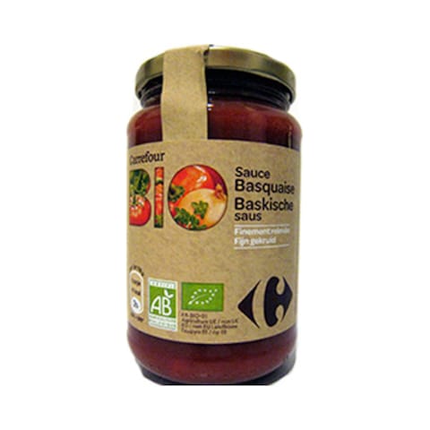 Carrefour Bio Organic Basque Sauce 350GR