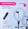 Eworld Mobile Live Supplementary Light Photography Ring Lamp Beauty Lamp Ring Light With US Plug No Tripod Included