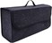 Car Soft Storage Box Trunk Bag Travel Storage Organizer Holder Car Accessories Deep Grey