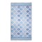 ANEMOSS Anchor Patterned Turkish Peshtemal 100% Cotton Free of Microfiber Synthetic and Polyester Soft Quick Dry Versatile Beach Pool and Bath Peshtemal for Kids and Adults 39x70 in 100x180 cm