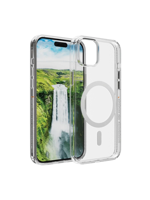 dbramante1928 Iceland Ultra D3O MagSafe Case for iPhone 15 Plus Clear