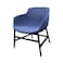 Jilphar Furniture Fabric Dining Chair with Powder Coated Metal legs JP1347A