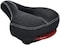 Beauenty For Bicycle Bike Seat With Back LED Light Waterproof Breathable Dual Spring Designed Fit Most Bikes